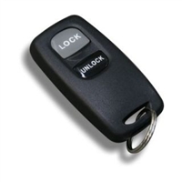 Rectangle - Lock - Unlock - Dual Button for Car Alarms, Immobilisers and Central Locking